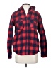 Boston Traders Plaid Red Long Sleeve Button-Down Shirt Size S - photo 1