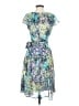 Esprit Multi Color Blue Cocktail Dress Size 4 - photo 2
