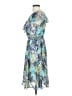 Esprit Multi Color Blue Cocktail Dress Size 4 - photo 5