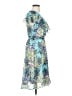 Esprit Multi Color Blue Cocktail Dress Size 4 - photo 4