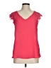 Jella C. 100% Polyester Pink Sleeveless Blouse Size M - photo 1