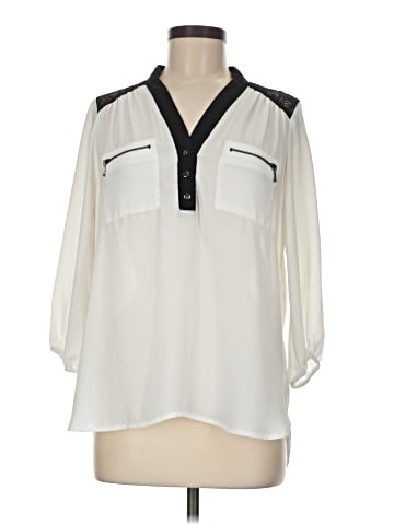 Hollywould 3/4 Sleeve Blouse (view 1)