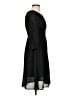 YATHON 100% Polyester Solid Black Casual Dress Size S - photo 4