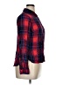 Como Vintage 100% Rayon Plaid Red Long Sleeve Button-Down Shirt Size XL - photo 4