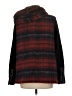 Elevenses Plaid Red Coat Size M - photo 2