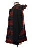 Elevenses Plaid Red Coat Size M - photo 5