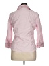 Willi Smith 100% Cotton Pink 3/4 Sleeve Button-Down Shirt Size XL - photo 2