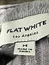 Flat White Gray Turtleneck Sweater Size M - photo 7