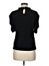 CeCe Black Short Sleeve Top Size M - photo 2