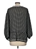 Max Studio 100% Polyester Black 3/4 Sleeve Blouse Size M - photo 2
