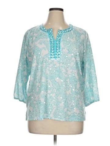 Cathy Daniels 3/4 Sleeve Blouse (view 1)
