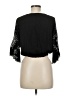 Forever 21 100% Rayon Black 3/4 Sleeve Blouse Size M - photo 2
