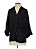 Zara Black 3/4 Sleeve Button-Down Shirt Size XS - photo 1