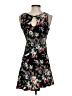 Mudd Floral Black Casual Dress Size S - photo 2