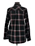 RVCA Plaid Black Long Sleeve Button-Down Shirt Size M - photo 2
