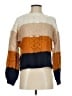 Harper Heritage 100% Acrylic Color Block Orange Pullover Sweater Size S - photo 1
