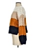 Harper Heritage 100% Acrylic Color Block Orange Pullover Sweater Size S - photo 5