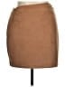 Express Solid Tan Faux Leather Skirt Size 14 - photo 1