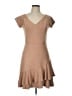 Aqua Tan Cocktail Dress Size L - photo 1
