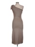 Anjali Kumar Metallic Brown Cocktail Dress Size L (estimated) - photo 2