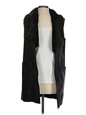 Express Faux Fur Vest (view 1)