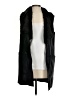 Express 100% Polyester Black Faux Fur Vest Size XS - photo 1