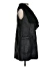 Express 100% Polyester Black Faux Fur Vest Size XS - photo 4