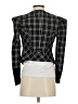 Bebe Plaid Black Blazer Size 00 - photo 2