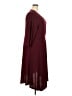 Perceptions Burgundy Casual Dress Size 2X - photo 4