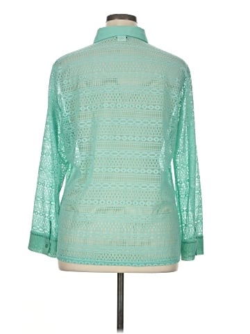 Salon Studio by Haband 3/4 Sleeve Blouse (view 2)