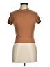 Unbranded Brown Short Sleeve Top Size M - photo 1