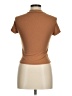 Unbranded Brown Short Sleeve Top Size M - photo 2