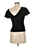 MNG Black Short Sleeve Top Size M - photo 2