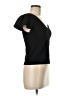 MNG Black Short Sleeve Top Size M - photo 4