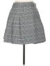 ASOS Design 100% Polyester Houndstooth Gray Casual Skirt Size 8 - photo 1