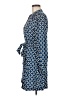 UNTUCKit Argyle Blue Casual Dress Size 6 - photo 5