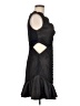 Three Floor Black Cocktail Dress Size 8 - photo 4