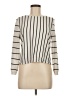 Mango Stripes Ivory Pullover Sweater Size S - photo 1