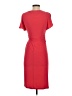 Chaps Solid Red Cocktail Dress Size S - photo 2