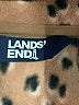 Lands' End 100% Polyester Animal Print Brown Pullover Sweater Size L - photo 7