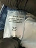 Just Black Hearts Blue Jeans Size 25 waist - photo 8
