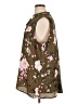 B Collection by Bobeau 100% Polyester Floral Brown Sleeveless Blouse Size 2X - photo 5