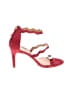 J.Crew Red Sandals Size 7 1/2 - photo 1