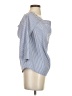 Zara Blue 3/4 Sleeve Blouse Size S - photo 4