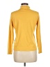 L.L.Bean 100% Cotton Yellow Turtleneck Sweater Size M - photo 2
