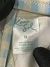 Kona Sol Checkered-gingham Blue Swimsuit Top Size M - photo 3
