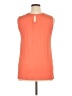 db established 1962 Orange Sleeveless Blouse Size 1X - photo 2