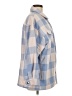 HFX Checkered-gingham Blue Fleece Size S - photo 4