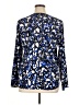 Calvin Klein Blue Long Sleeve Blouse Size XL - photo 2