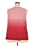Torrid 100% Rayon Pink Tank Top Size 2X Plus (2) - photo 2